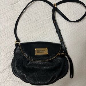 Marc by Marc Jacobs Black Leather Crossbody Bag